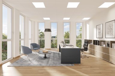 VIA ONE - Eckbüro - © NOOKTA Architekturvisualisierungen