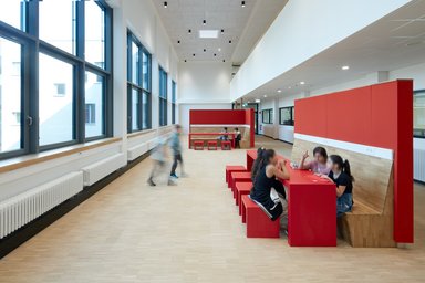 offene Lernbereiche - © Entwurf: RKW Architektur +; Foto Michael Reisch