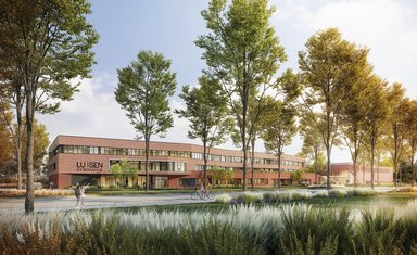 Schulgebäude Völklinger Straße - © Entwurf RKW Architektur + ; Visualisierung Formtool, Anton Kolev