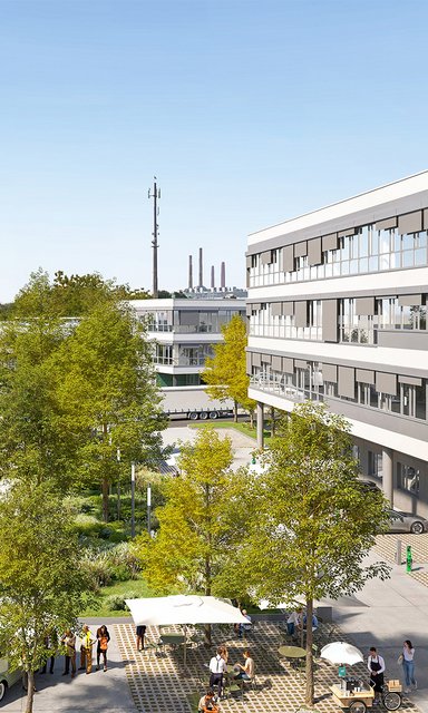 Werft68: Das faszinierendste und attraktivste Light-Industrial-Gewerbequartier in der Region. - © Bloomimages 