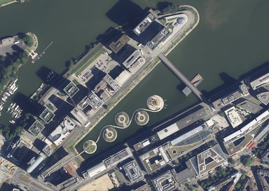 Floating Spaces, Medienhafen Düsseldorf - © STRUCTURELAB Architekten