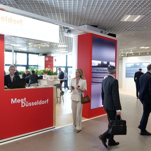 Impressionen vom Messestand © Landeshauptstadt Düsseldorf 