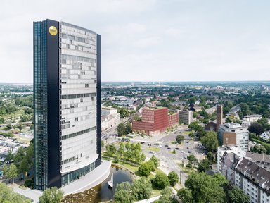 Urbaner Stadtbaustein Pulsar in Düsseldorf-Mörsenbroich - © HPP Architekten / Atenor Deutschland GmbH