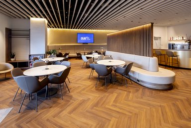 VIP-Lounge am Flughafen Düsseldorf (Terminal A) - © Flughafen Düsseldorf / Andreas Wiese