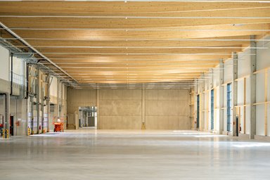 Rheindocks Halleninnenraum - © BEOS AG