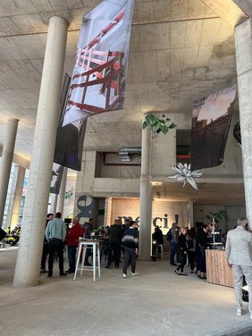 Richtfest des Le Coeur Düsseldorf © Wirtschaftsförderung Düsseldorf