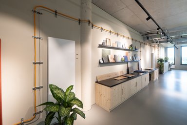 Nachhaltiger Ausbau Showroom Tholl Consulting am Euref Campus Düsseldorf - © Tholl GmbH