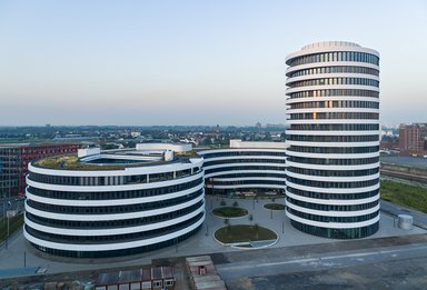 MyHive Medienhafen - © sop architekten, HG Esch Fotografie