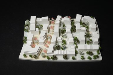 Quartier Sohnstraße Düsseldorf, Modellfoto - © HPP Architekten
