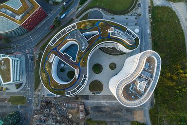 MyHive Medienhafen - © sop architekten, HG Esch Fotografie