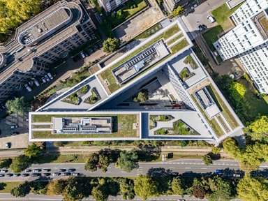 ONE PLAZA Düsseldorf - © HPP Architekten / MOMENI Gruppe, Foto: Ralph Richter