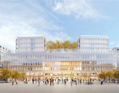 Midstad Frankfurt - © © RPBW, rendering by Plusimgs