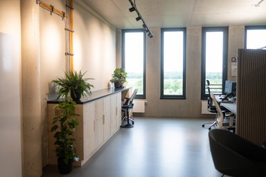 Nachhaltiger Ausbau Showroom Tholl Consulting am Euref Campus Düsseldorf - © Tholl GmbH