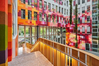 ONE METRO CAMPUS DÜSSELDORF, METRO AG ATRIUM - © METRO PROPERTIES Holding GmbH
