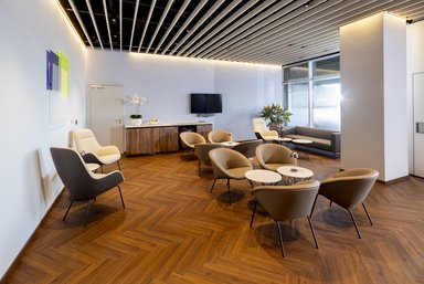 VIP-Lounge am Flughafen Düsseldorf (Terminal A) - © Flughafen Düsseldorf / Andreas Wiese