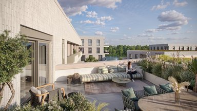 PANDION Albertussee / Heerdterhof-Garten,  Architektur: HPP Architekten / Hadi Teherani Architects - © PANDION AG / HHVision