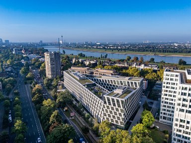 ONE PLAZA Düsseldorf - © HPP Architekten / MOMENI Gruppe, Foto: Ralph Richter