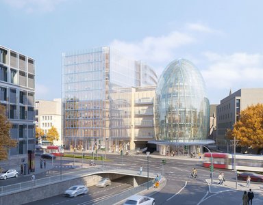 Ansicht Cäcilienstraße - © Renzo Piano Building Workshop