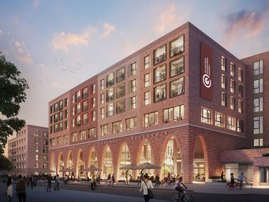 Quartier Wandsbek Markt, Visualisierung - © UNION Investment Real Estate GmbH, Sichtvision