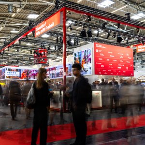 Impressionen vom Messestand © Landeshauptstadt Düsseldorf/Robert Gongoll