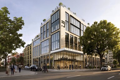 The Five, Düsseldorf, Visualisierung  - © bema group, A /.T E C T U R E