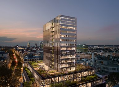 Vogelperspektive - © Entwurf: RKW Architektur +, Visualisierung: AVP Becker GmbH