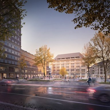 Straßenperspektive - © Midstad