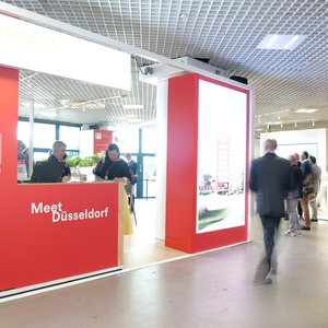 Impressionen vom Messestand © Landeshauptstadt Düsseldorf 