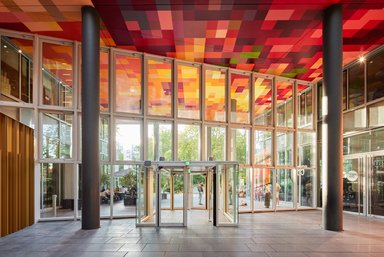 ONE METRO CAMPUS DÜSSELDORF, METRO AG ATRIUM - © METRO PROPERTIES Holding GmbH