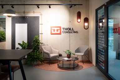 Nachhaltiger Ausbau Showroom Tholl Consulting am Euref Campus Düsseldorf - © Tholl GmbH